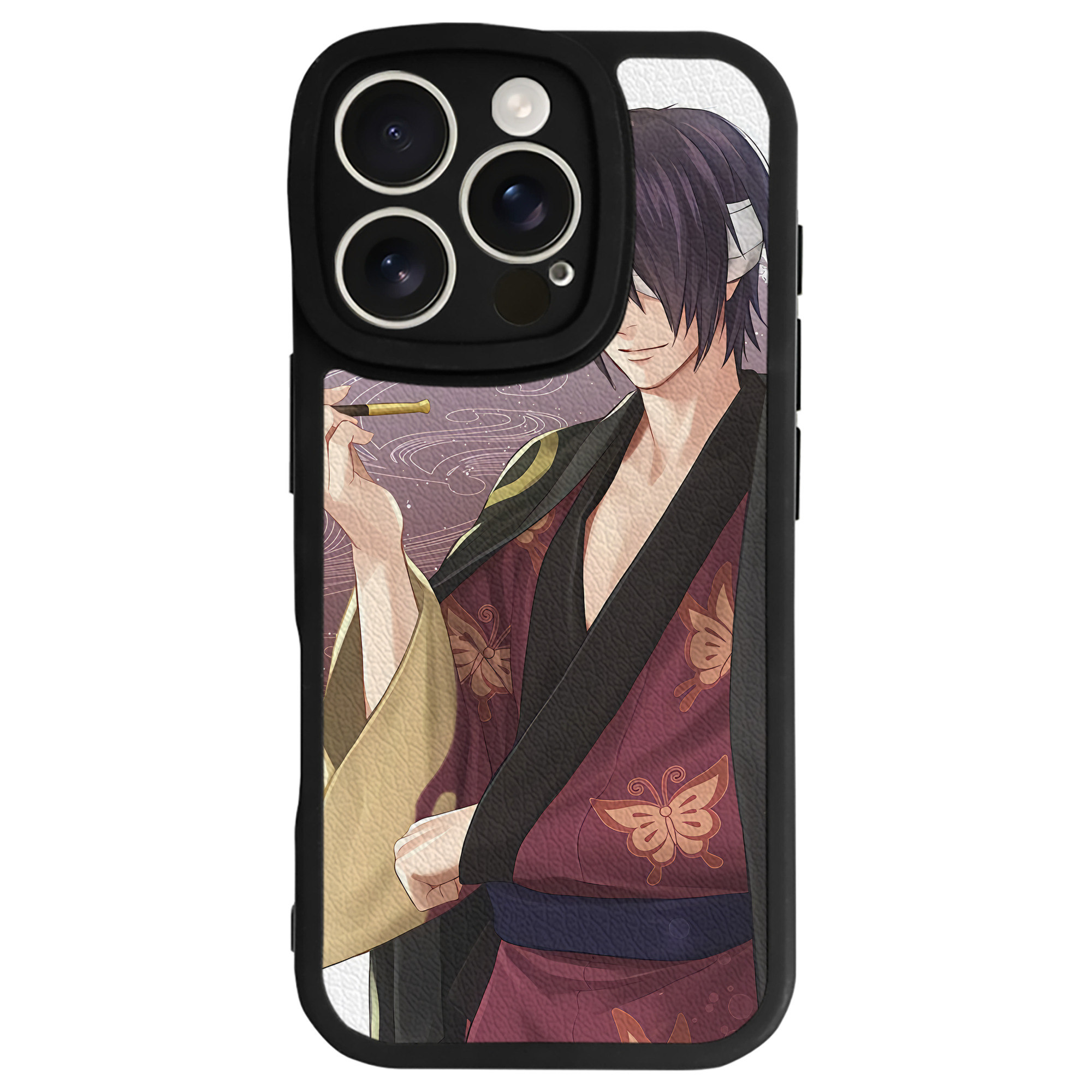 （画像用） 刀剣乱舞 Touken Ranbu 【iPhone 16シリーズ対応】シリコンスマホケース（レザー調） 材質：シリコン